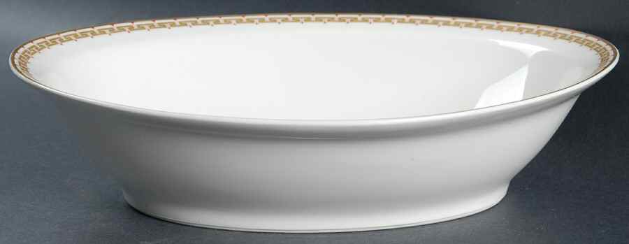 Schleiger 107b 10" Oval Vegetable Bowl by Haviland-1