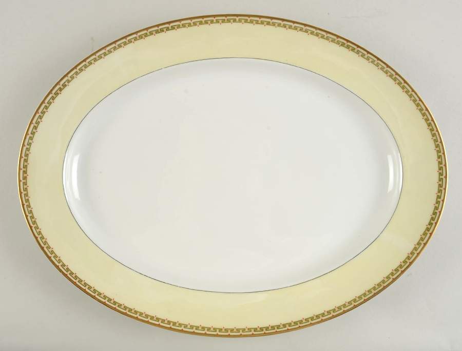 Schleiger 107c 16" Oval Serving Platter by Haviland-1