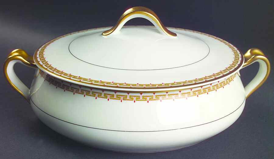 Schleiger 107c Round Covered Vegetable by Haviland-1