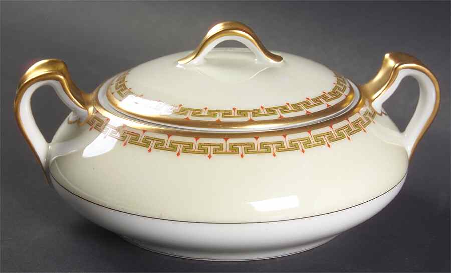 Schleiger 107c Sugar Bowl & Lid by Haviland-1
