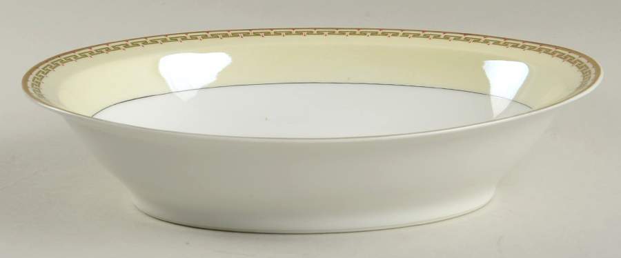 Schleiger 107c 10" Oval Vegetable Bowl by Haviland-1