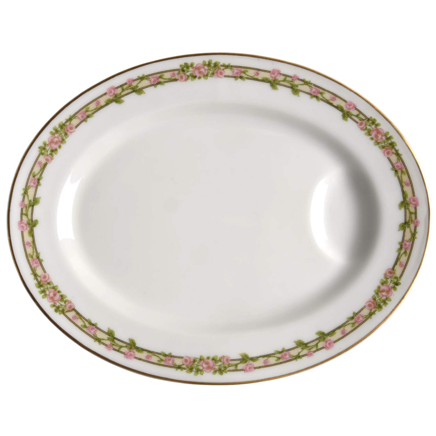 Schleiger 1084 11" Oval Serving Platter by Haviland-1