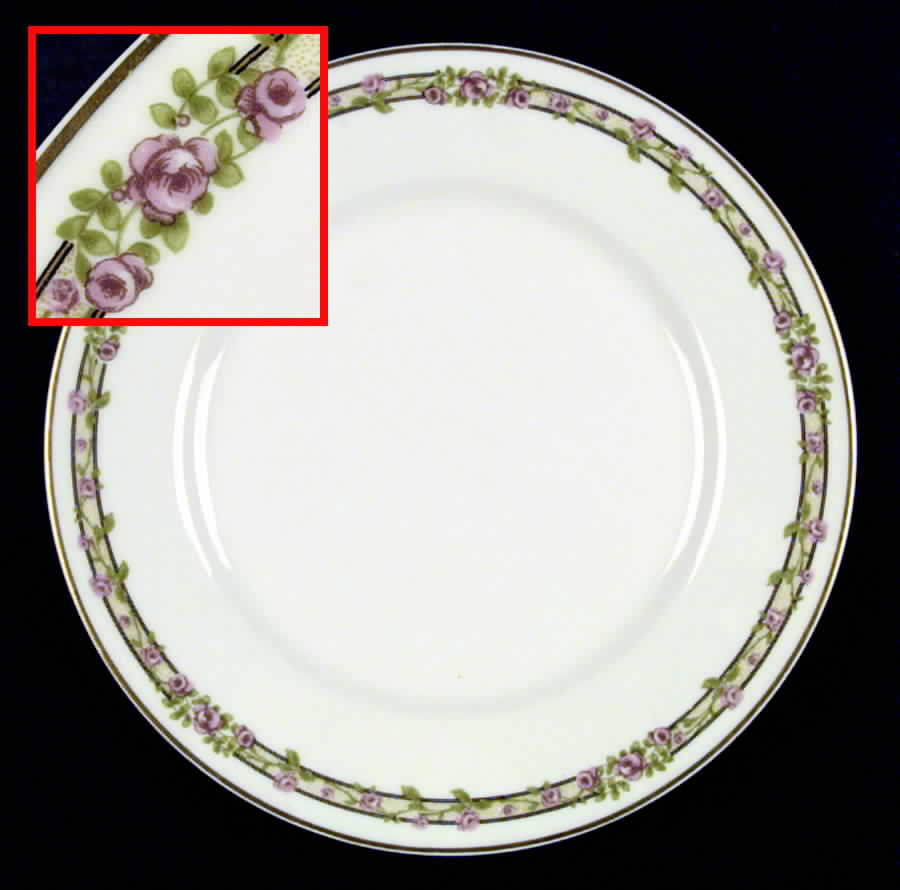 Schleiger 1084 Dinner Plate by Haviland-1