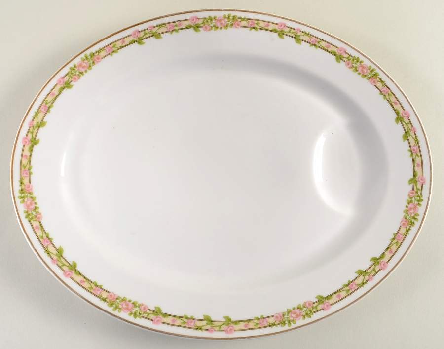 Schleiger 1084 13" Oval Serving Platter by Haviland-1