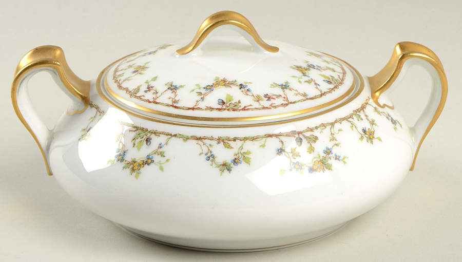 Schleiger 109 Sugar Bowl & Lid by Haviland-1