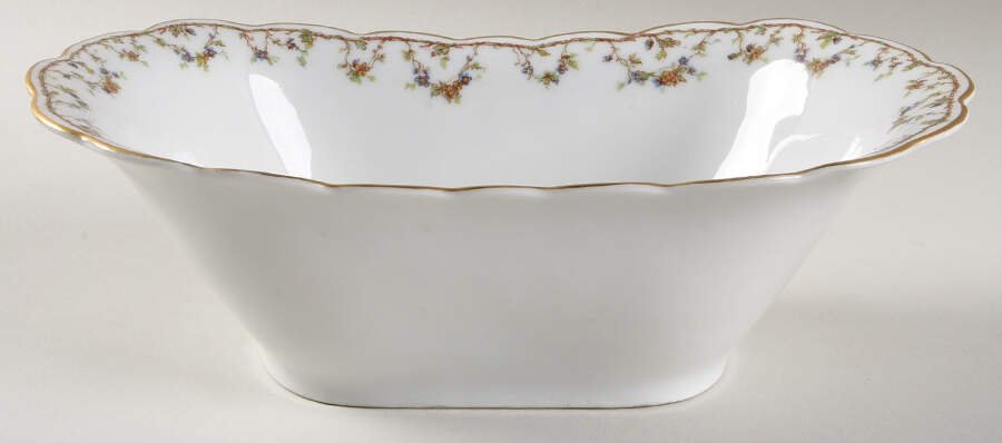 Schleiger 109 10" Oval Vegetable Bowl by Haviland-1