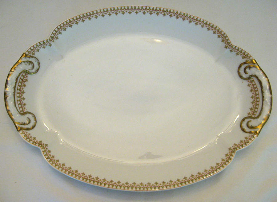 Schleiger 1091 13" Oval Serving Platter by Haviland-1