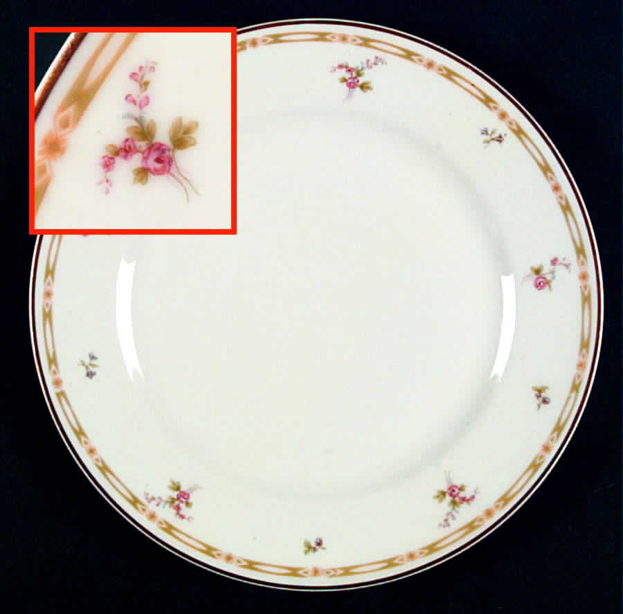 Schleiger 1093 Luncheon Plate by Haviland-1