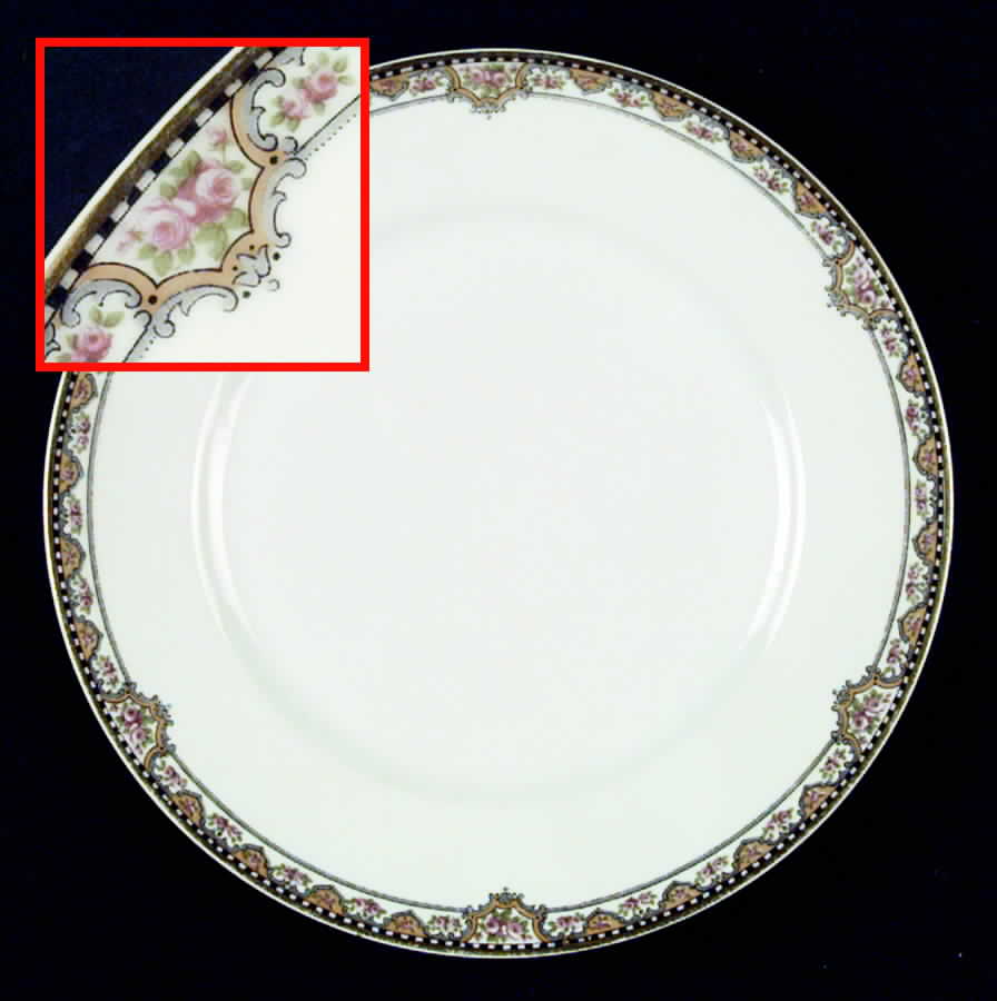 Schleiger 1096 Dinner Plate by Haviland-1