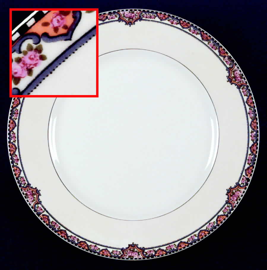 Schleiger 1096a Dinner Plate by Haviland-1