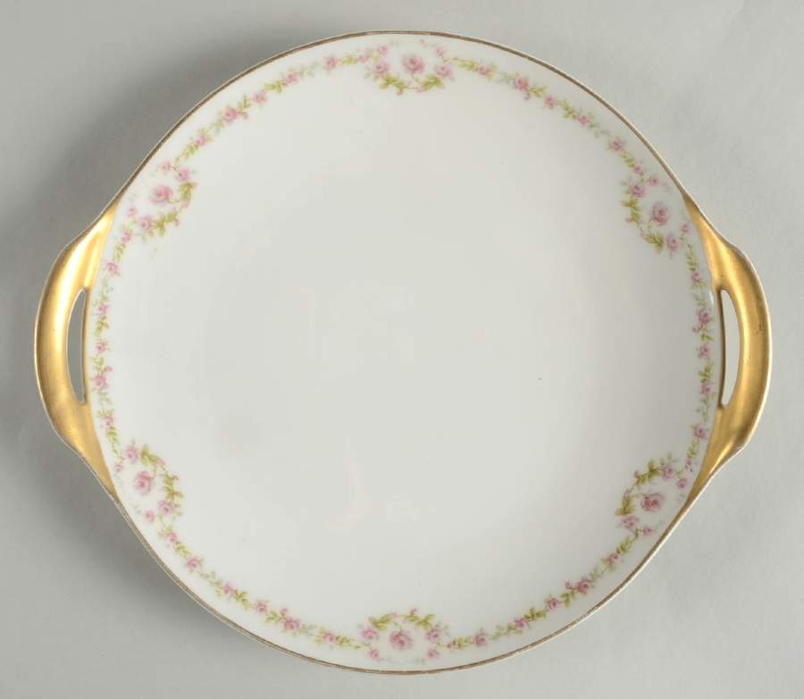 Schleiger 1097 Handled Cake Plate by Haviland-1