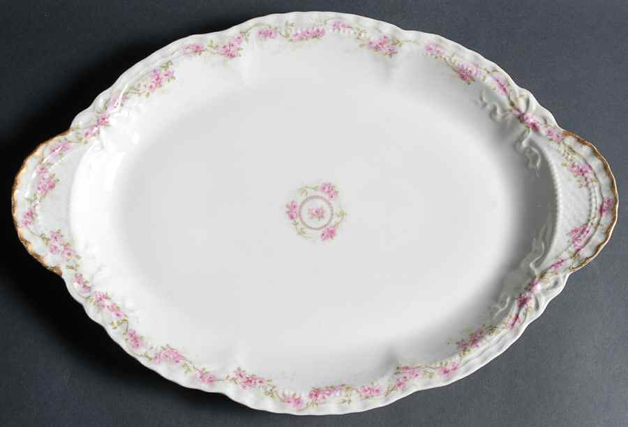 Schleiger 1098 16" Oval Serving Platter by Haviland-1