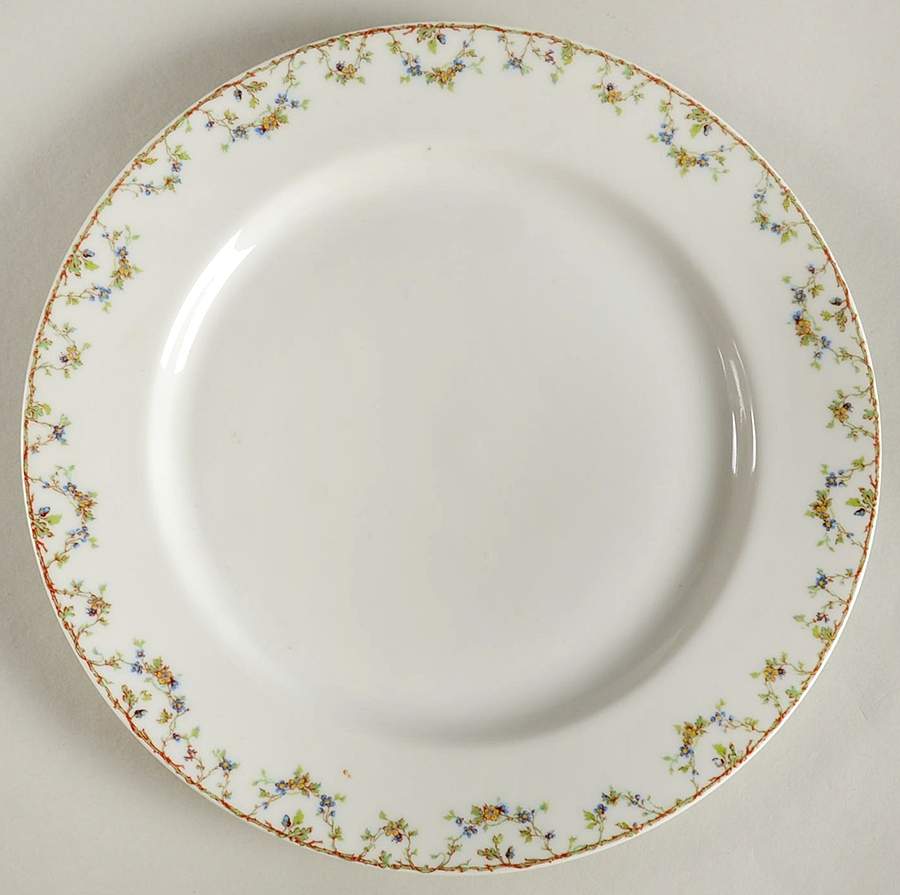 Schleiger 109a Dinner Plate by Haviland-1