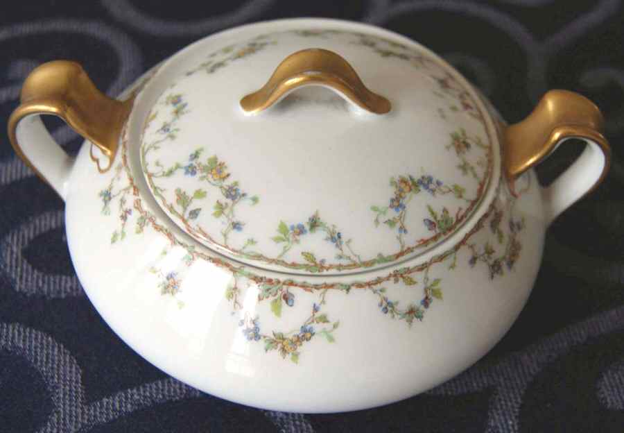 Schleiger 109a Sugar Bowl & Lid by Haviland-1