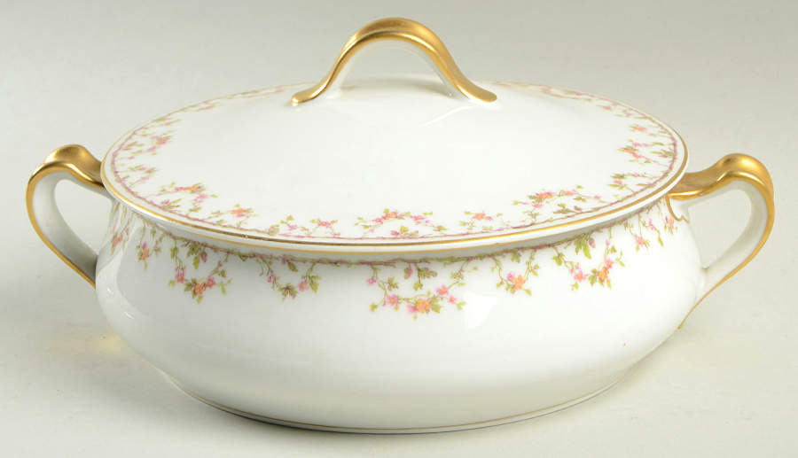 Schleiger 109b Round Covered Vegetable by Haviland-1