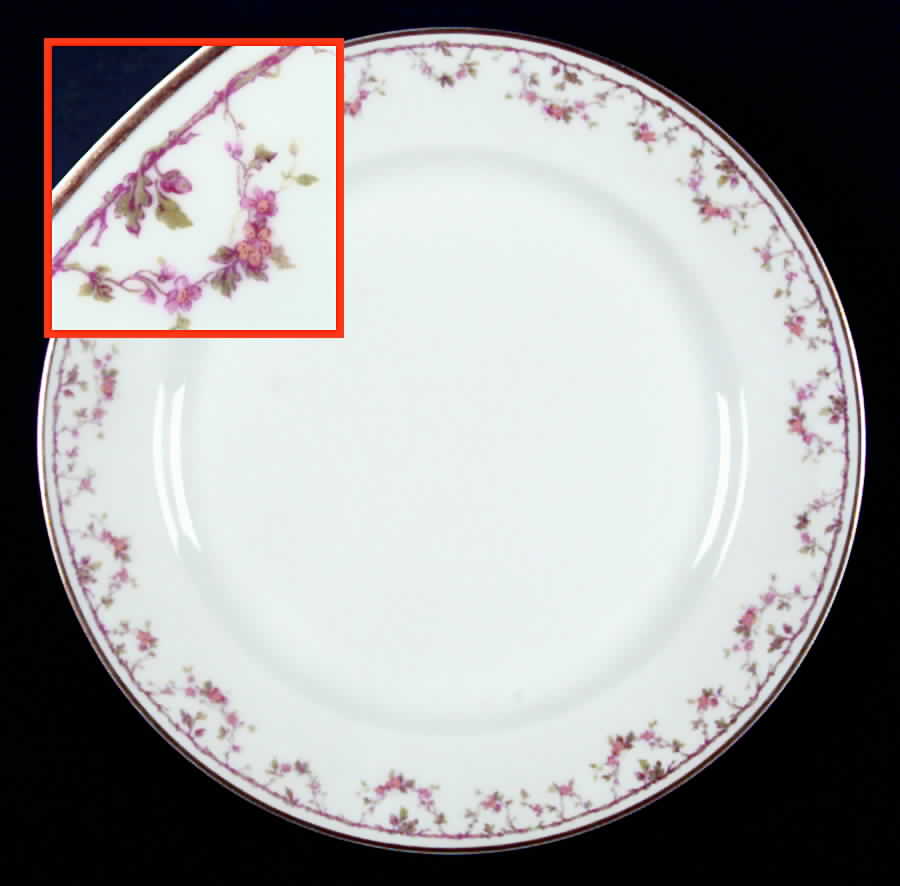 Schleiger 109b Dinner Plate by Haviland-1