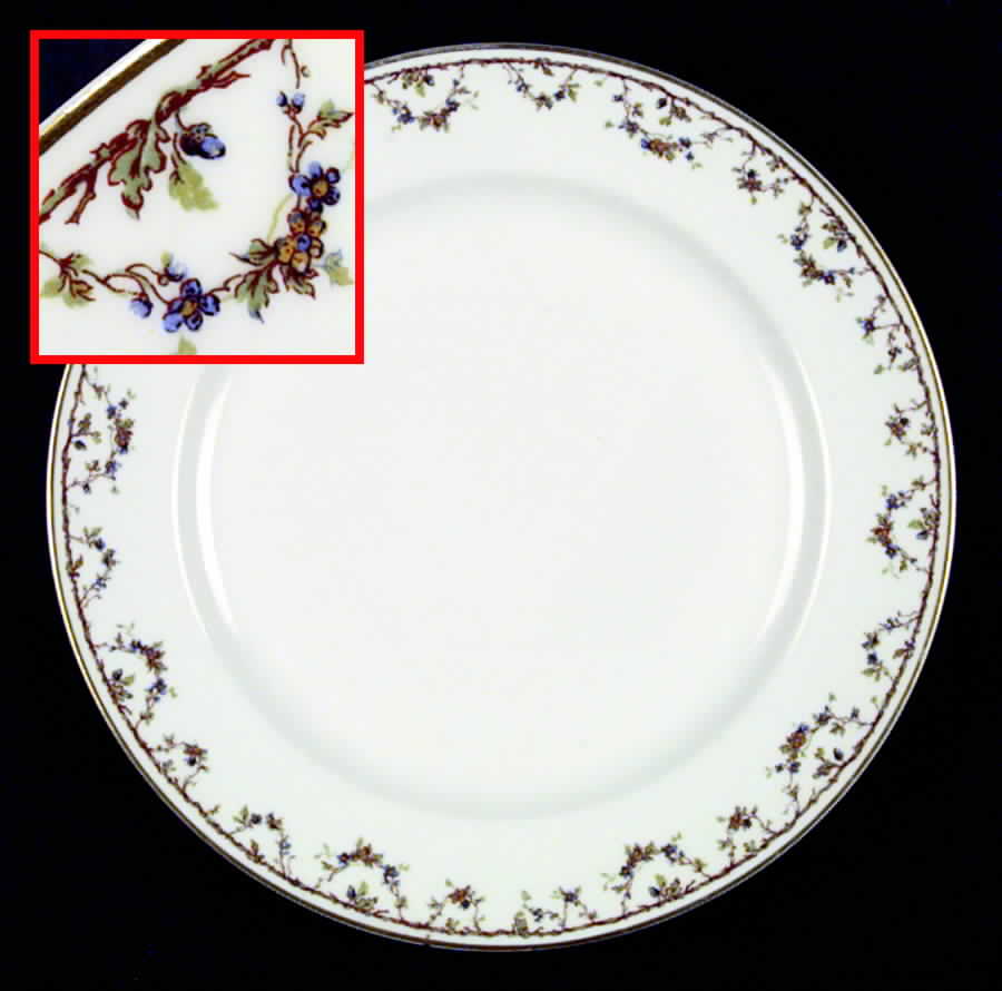 Schleiger 109C Dinner Plate by Haviland-1