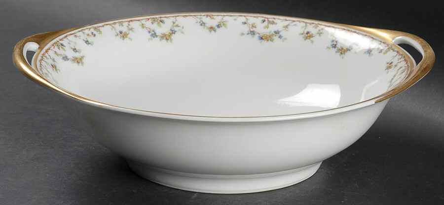 Schleiger 109C 9" Round Vegetable Bowl by Haviland-1