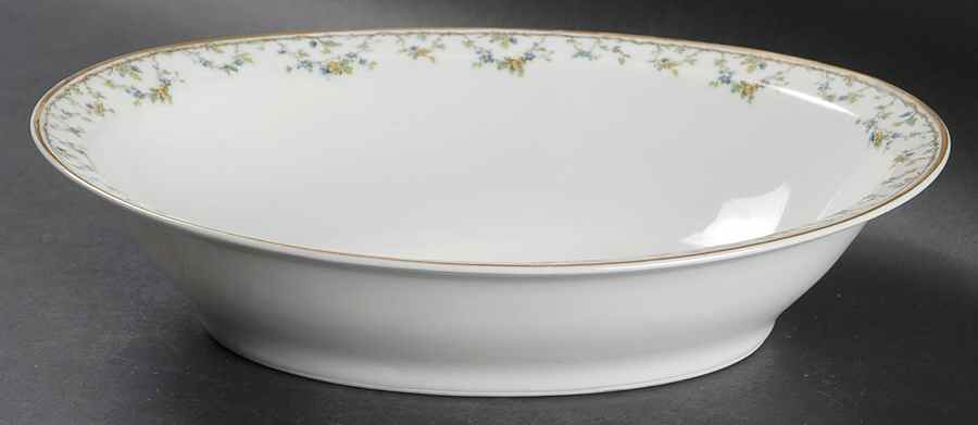 Schleiger 109C 10" Oval Vegetable Bowl by Haviland-1