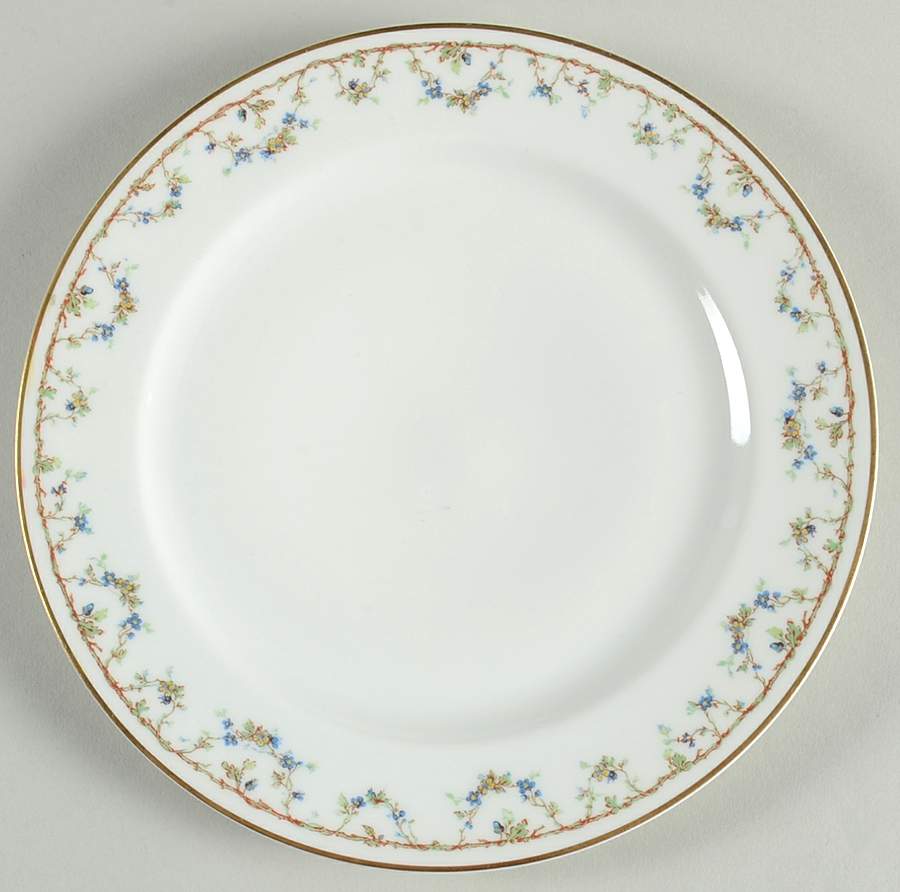 Schleiger 109C Luncheon Plate by Haviland-1