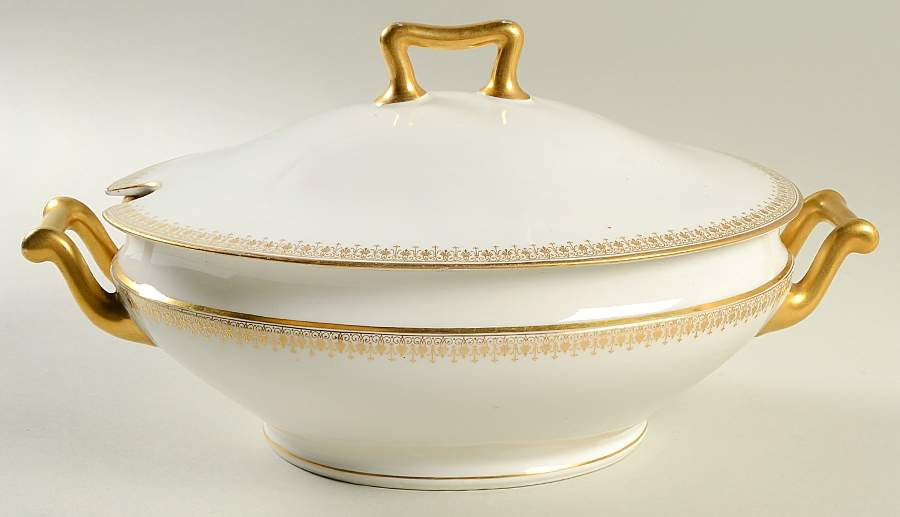 Schleiger 1103 Tureen &  Lid by Haviland-1