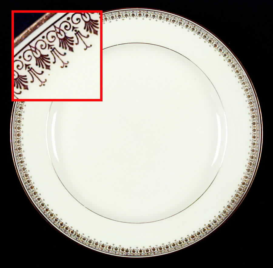 Schleiger 1103 Dinner Plate by Haviland-1