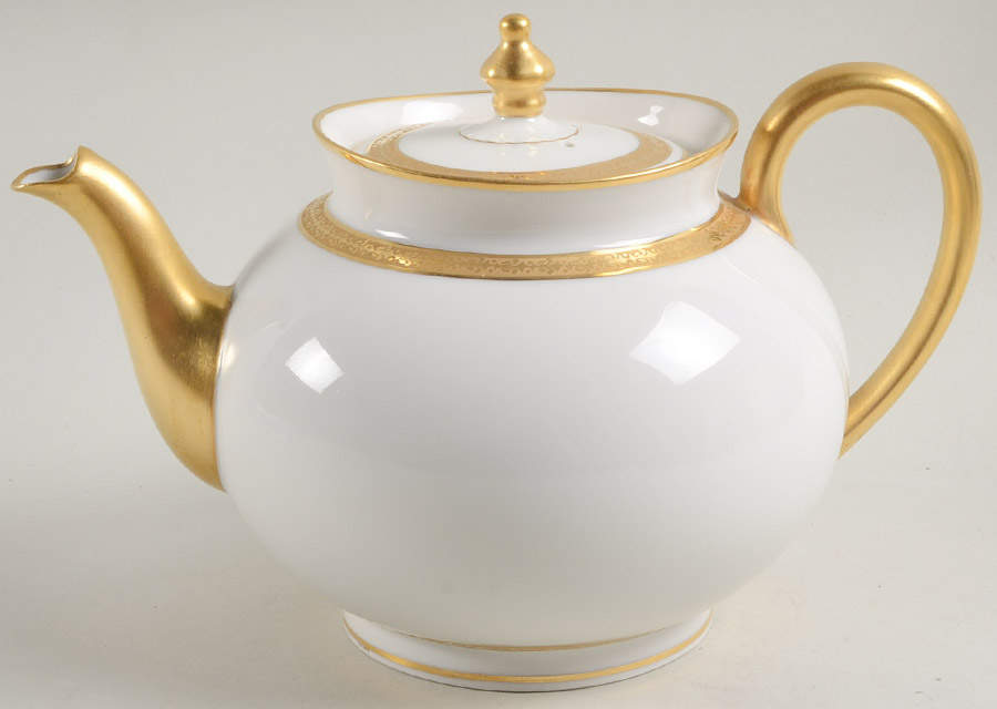 Schleiger 1106 Teapot & Lid by Haviland-1