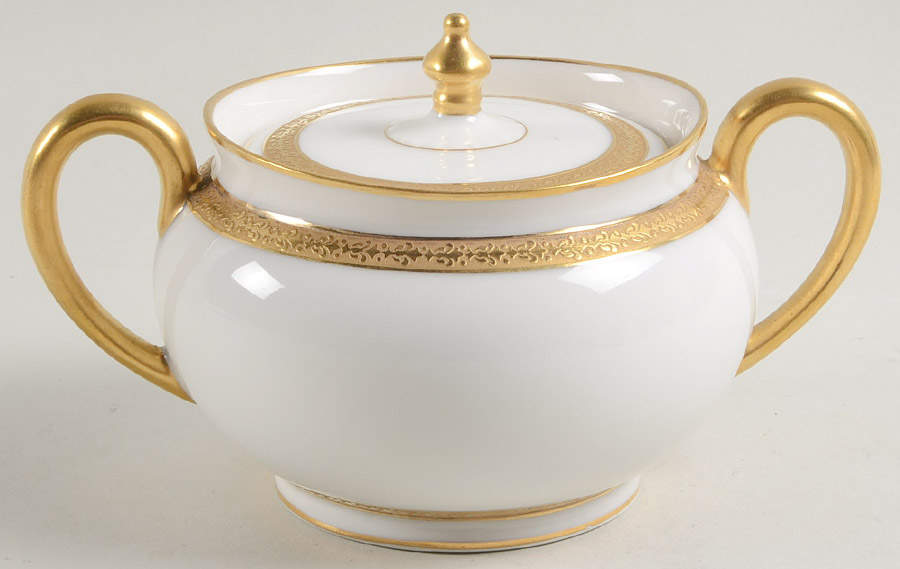 Schleiger 1106 Sugar Bowl & Lid by Haviland-1