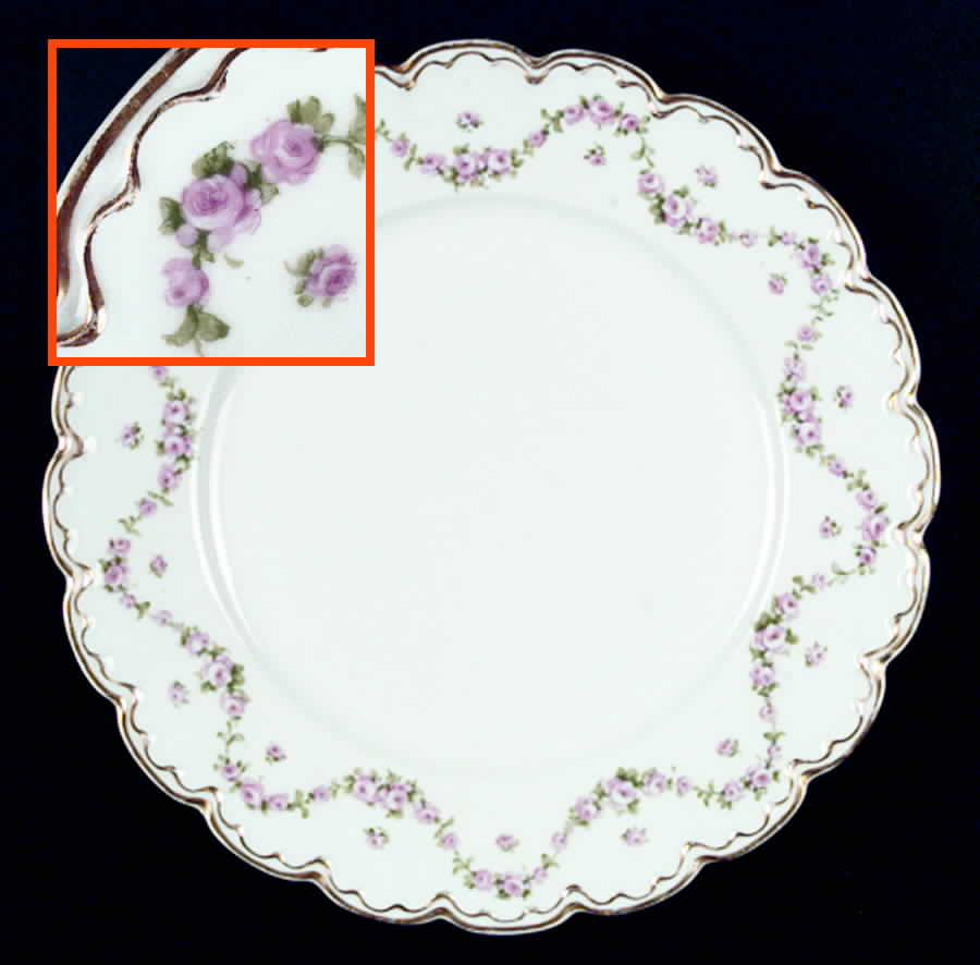 Schleiger 1114 Dinner Plate by Haviland-1
