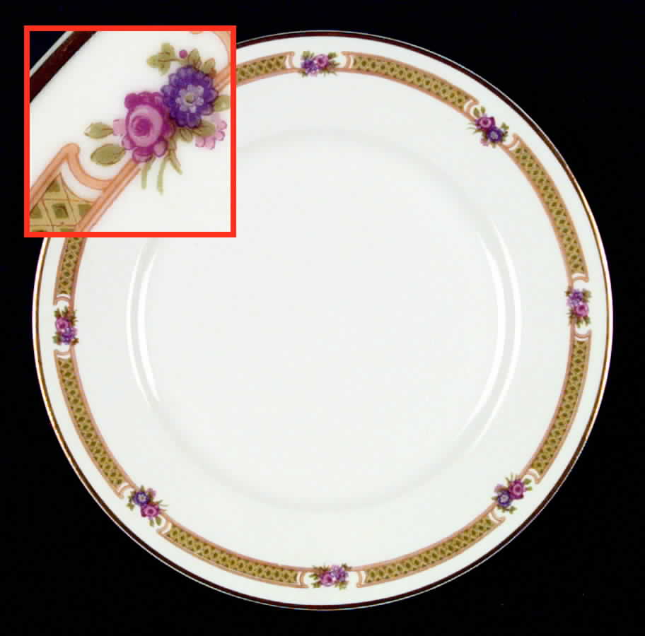 Schleiger 1115 Dinner Plate by Haviland-1