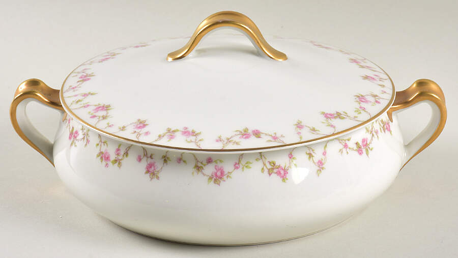 Schleiger 111A Round Covered Vegetable by Haviland-1