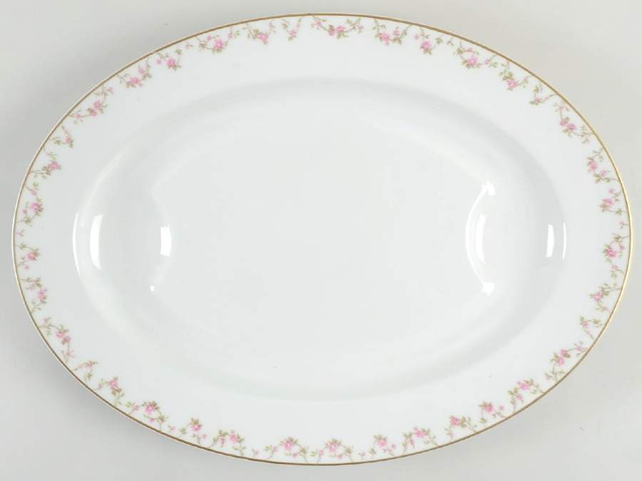 Schleiger 111A 18" Oval Serving Platter by Haviland-1