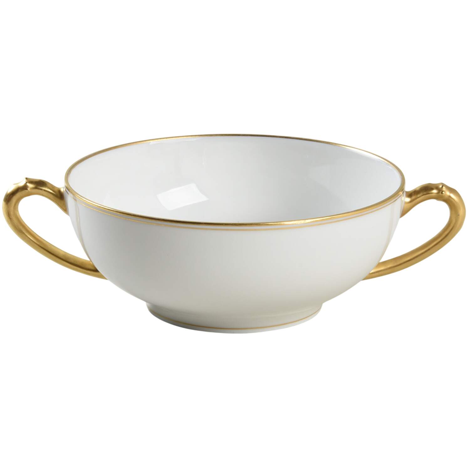 Schleiger 1125 Flat Cream Soup Bowl by Haviland-1
