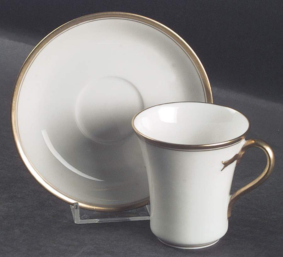 Schleiger 1125 Chocolate Cup & Saucer Set by Haviland-1
