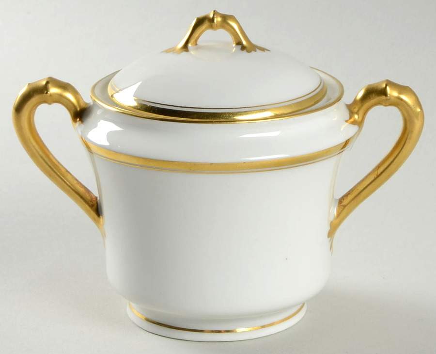 Schleiger 1125 Mini Sugar Bowl & Lid by Haviland-1