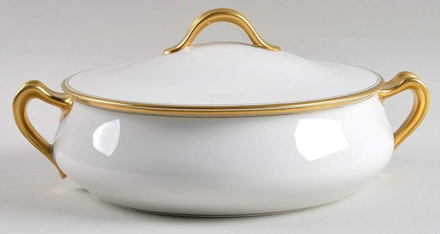 Schleiger 1125 Round Covered Vegetable by Haviland-1