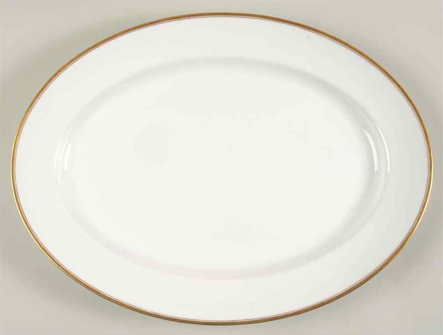 Schleiger 1125 16" Oval Serving Platter by Haviland-1