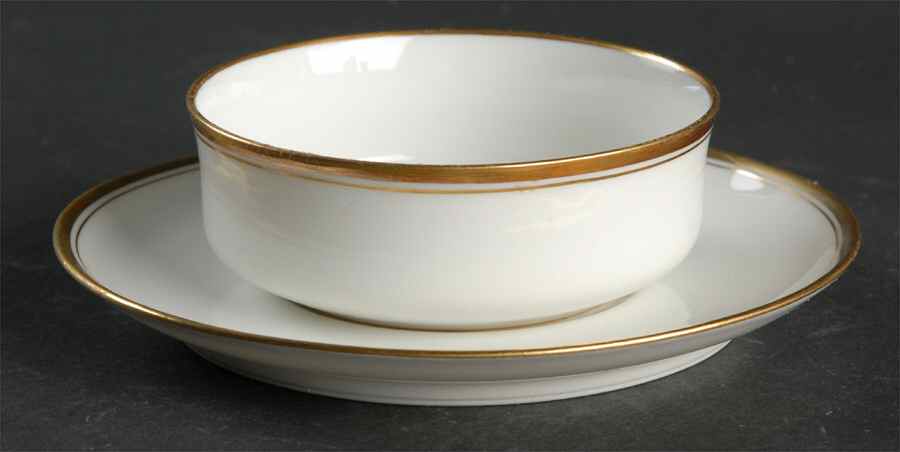 Schleiger 1125 Ramekin & Saucer Set by Haviland-1