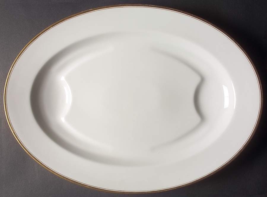 Schleiger 1125 18" Oval Serving Platter by Haviland-1