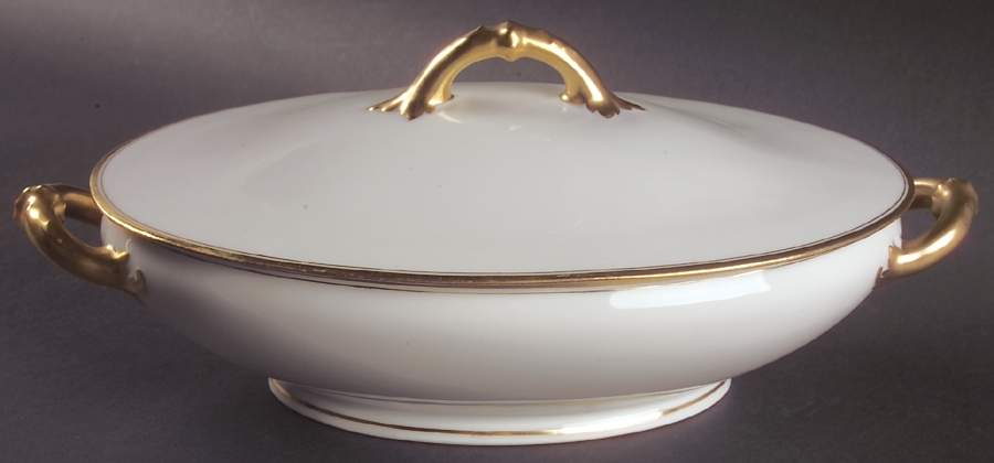 Schleiger 1125 Oval Covered Vegetable by Haviland-1