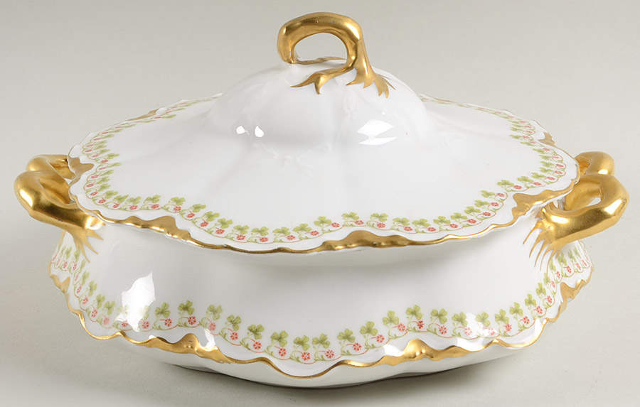 Schleiger 113  Round Covered Vegetable by Haviland-1