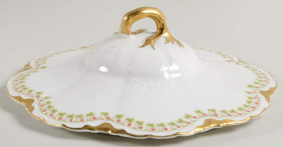 Schleiger 113  Lid for Round Vegetable by Haviland-1