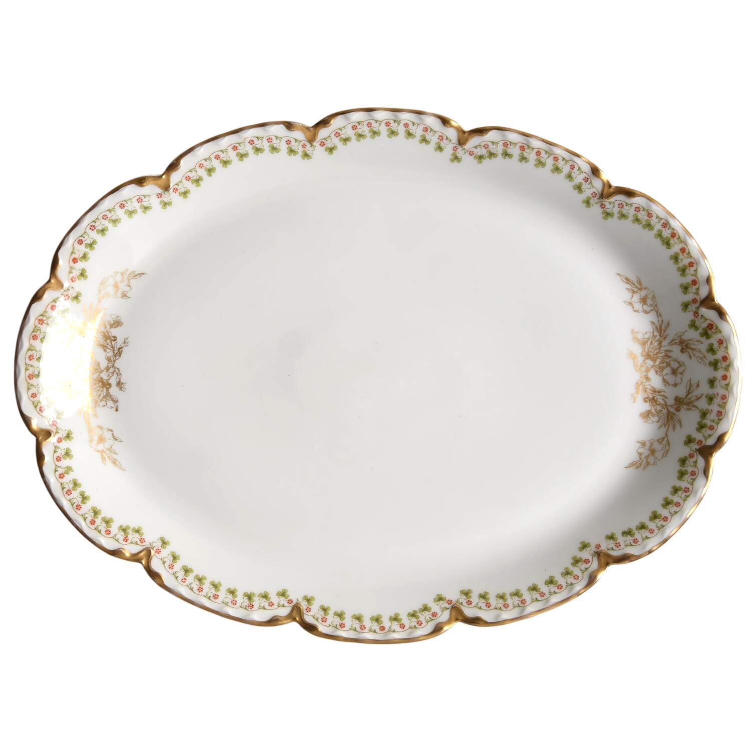 Schleiger 113  13" Oval Serving Platter by Haviland-1