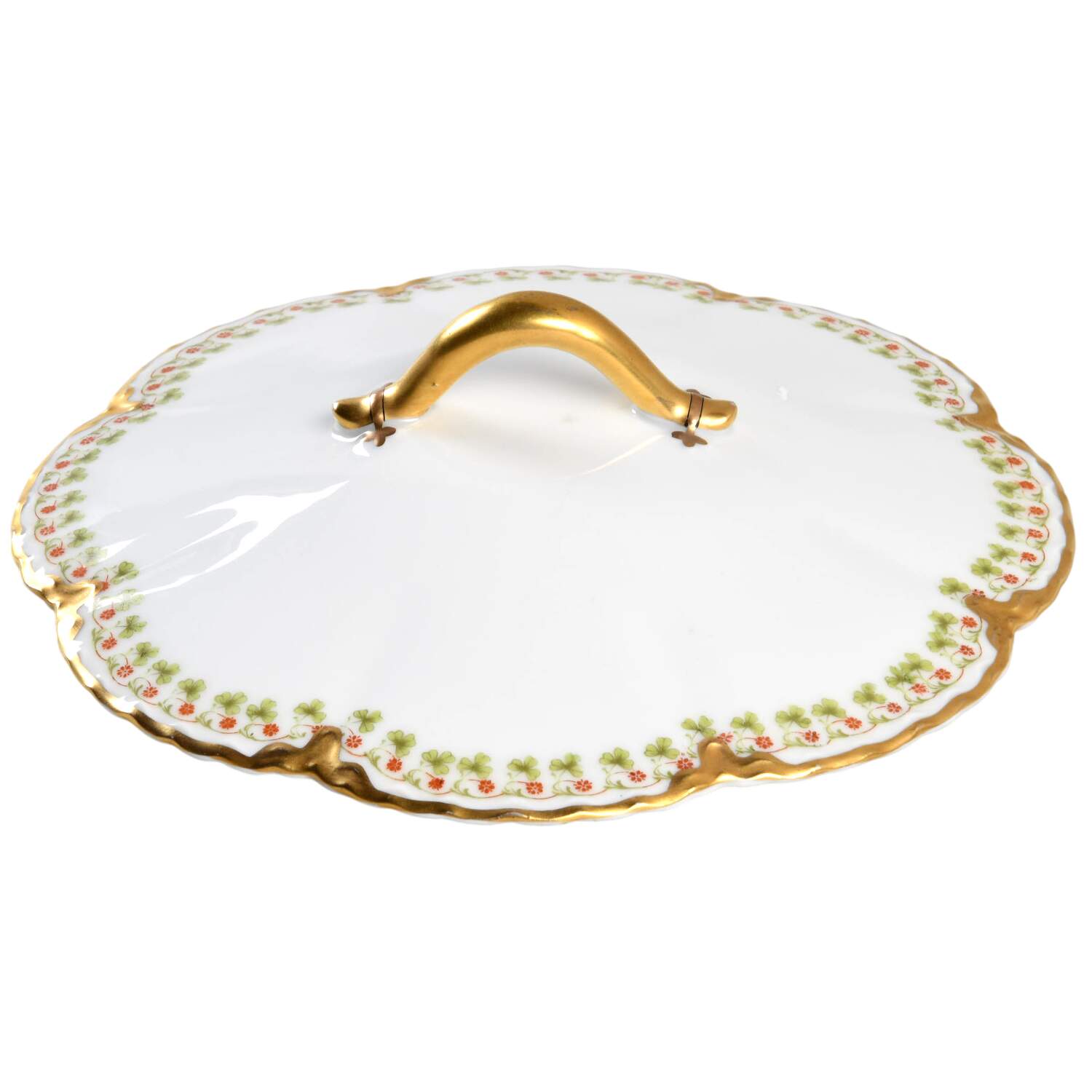 Schleiger 113  Lid for Round Vegetable by Haviland-1