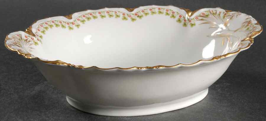 Schleiger 113  9" Oval Vegetable Bowl by Haviland-1