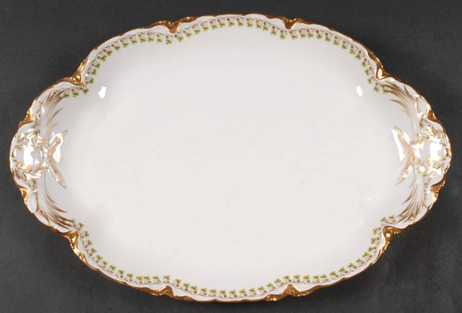 Schleiger 113  16" Oval Serving Platter by Haviland-1