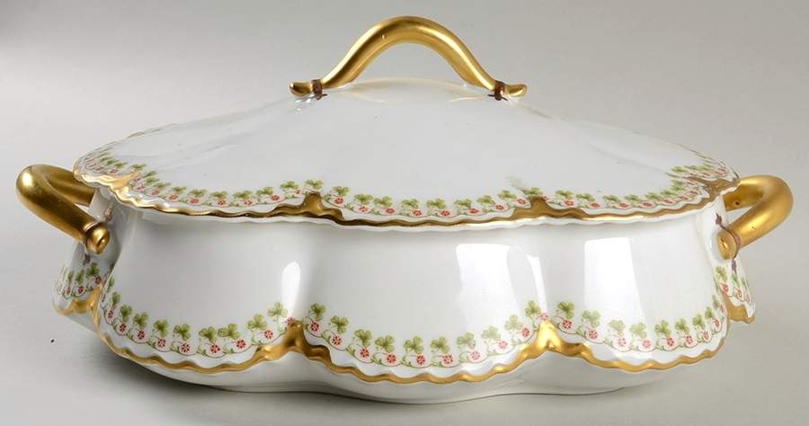 Schleiger 113  Oval Covered Vegetable by Haviland-1