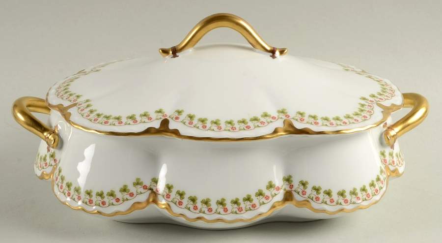 Schleiger 113  Oval Covered Vegetable by Haviland-1