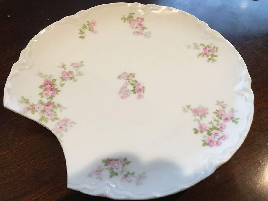 Schleiger 1131 Coupe Salad Plate by Haviland-1