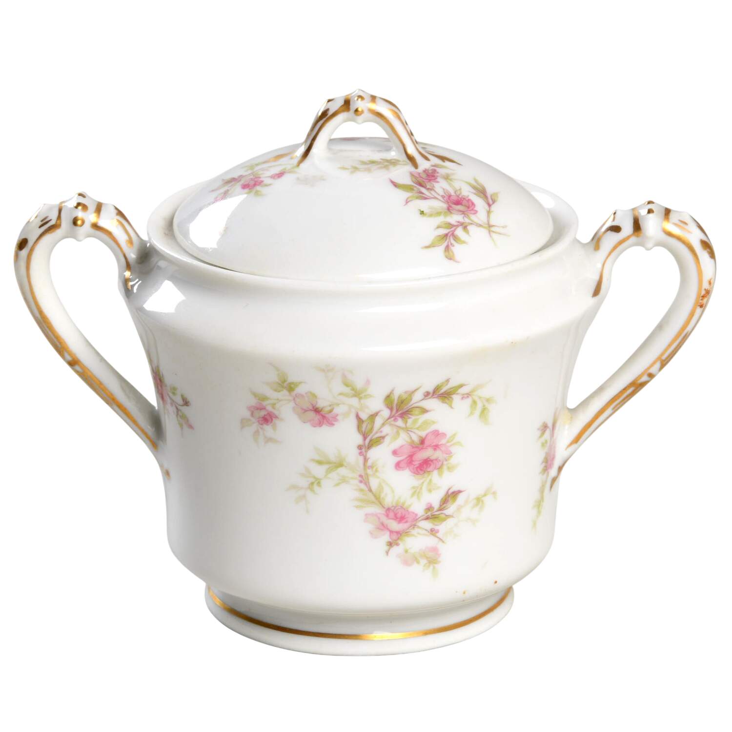 Schleiger 1132 Sugar Bowl & Lid by Haviland-1